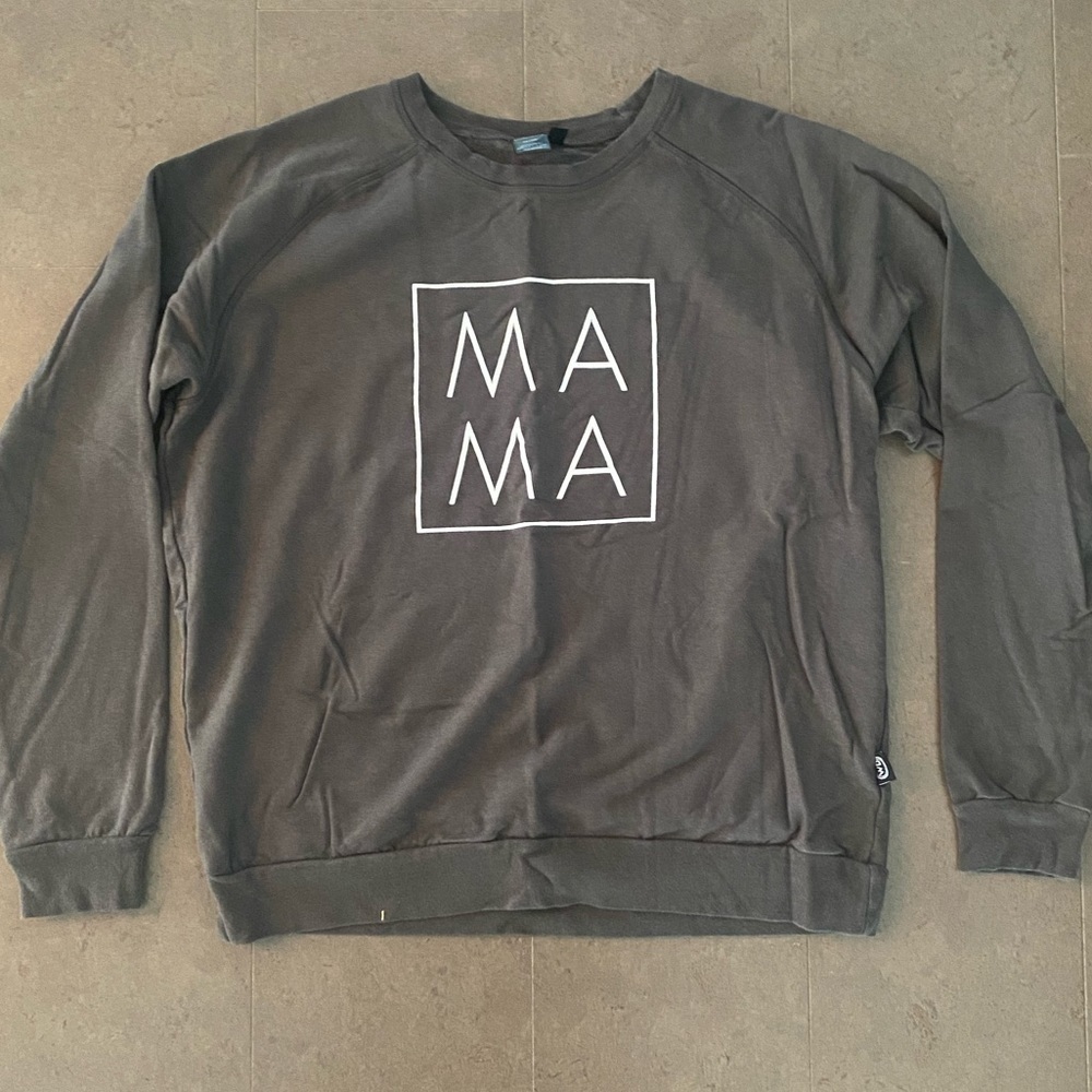 WOOLY doodle crewneck mama sweatshirt